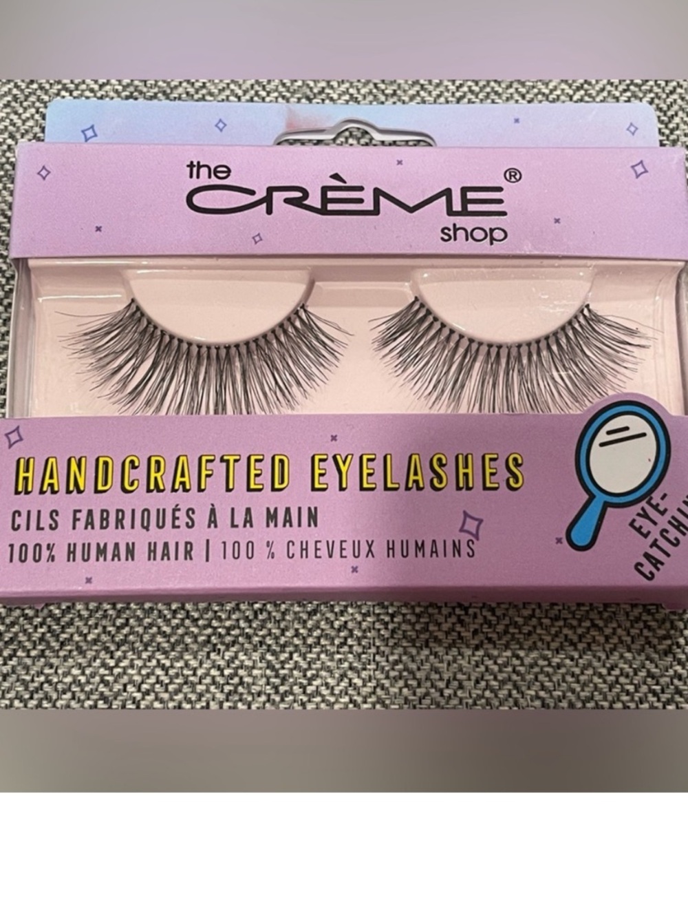 Handcrafted False Eyelashes 100% Human Hair - Black